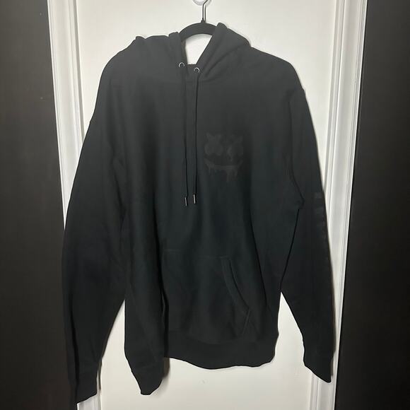 Marshmello x Coca Cola Collab Black Hoodie Sweatshirt Size XL - Picture 2 of 10